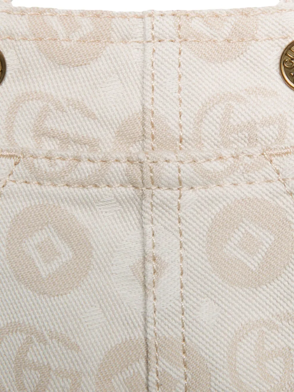 Комбинезон из хлопка двойной плотности Gucci Kids, нейтральный — фото 3