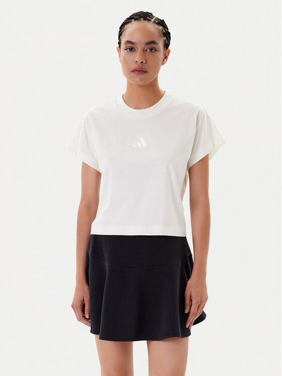 Мини-юбка regular fit Seasonal Essentials 3-Stripes JM1919 Adidas, чёрный — фото 2
