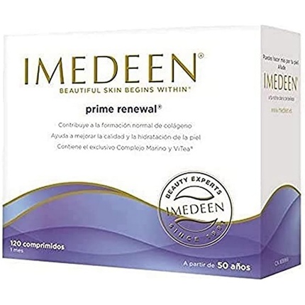 

IMEDEEN Prime Renewal Антивозрастная диетическая добавка с ViTea, морским комплексом, витаминами C, E и цинком 120 таблеток