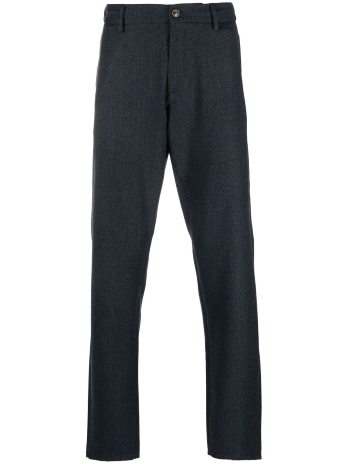 

Canali узкие брюки чинос из шерсти, синий