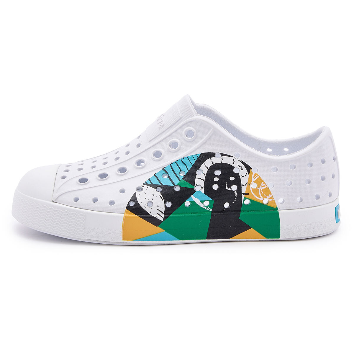 

Jefferson Kids Sandals Kids Белые|автопортрет|белый Native Shoes, белый
