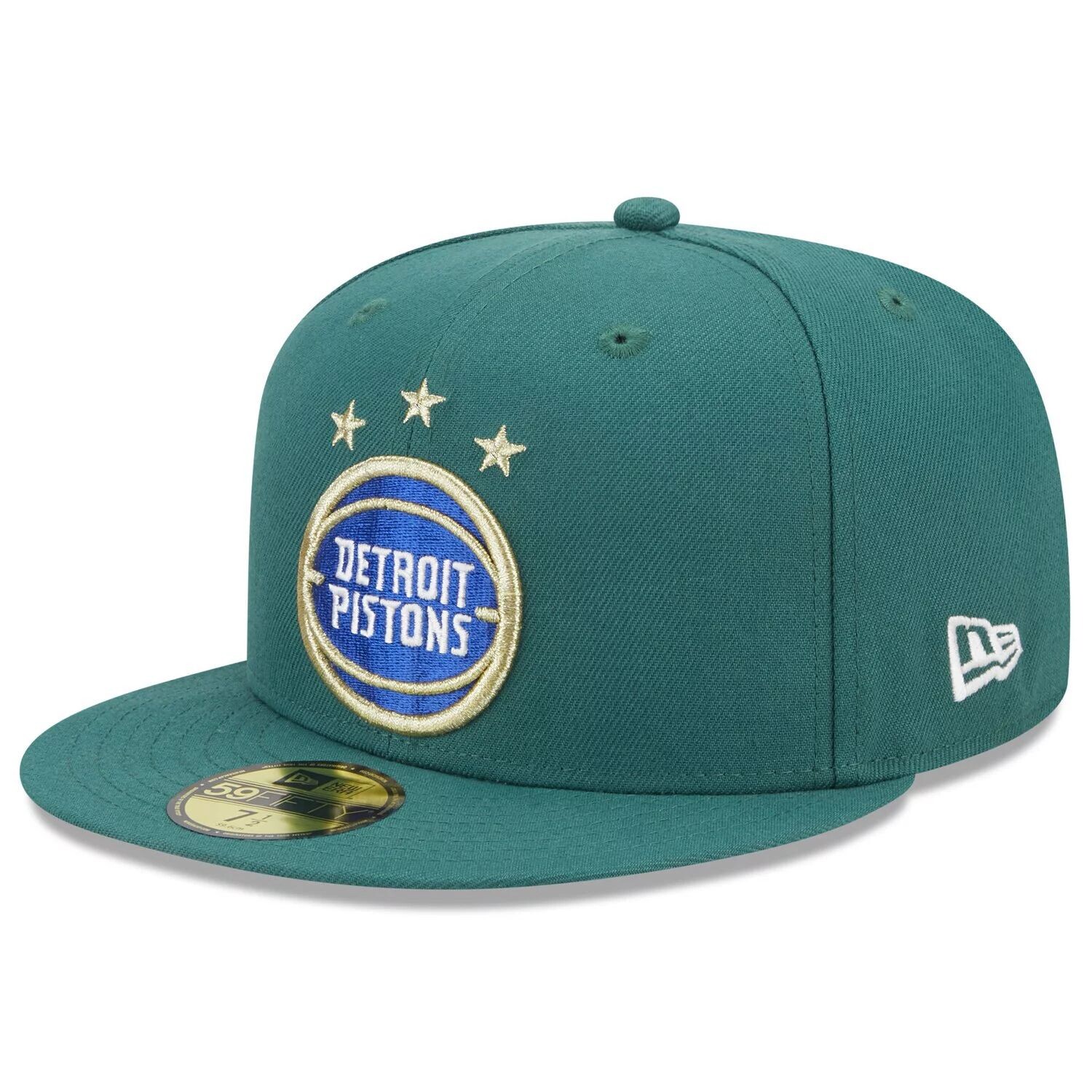 

Мужская кепка New Era Green Detroit Pistons 2022/23 City Edition с альтернативным логотипом 59FIFTY.