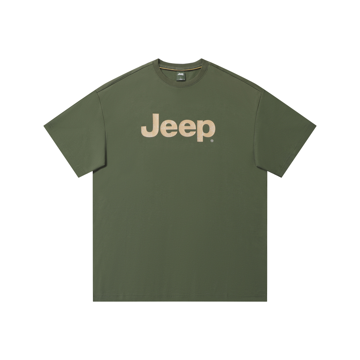 

Футболка унисекс Jeep, чистый черный