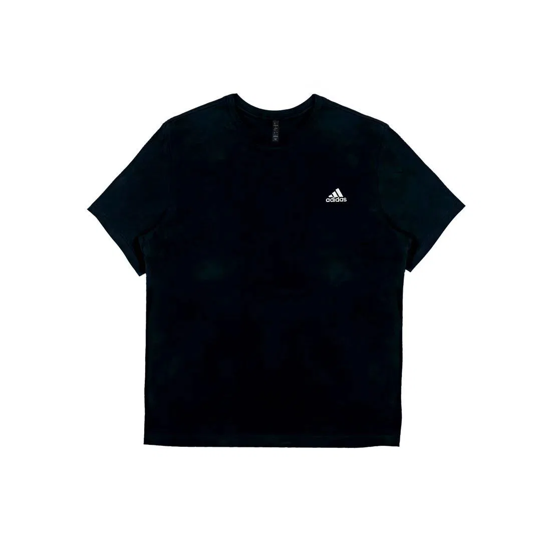 Футболка MUST HAVES унисекс черная с круглым вырезом Adidas, Black — фото 4