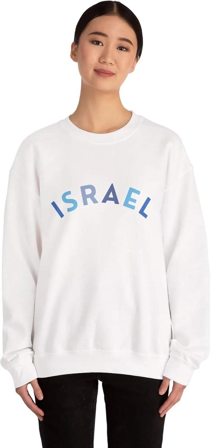 Толстовка Jewselry Israel с принтом Am Yisrael chai GENERIC, белый — фото 4