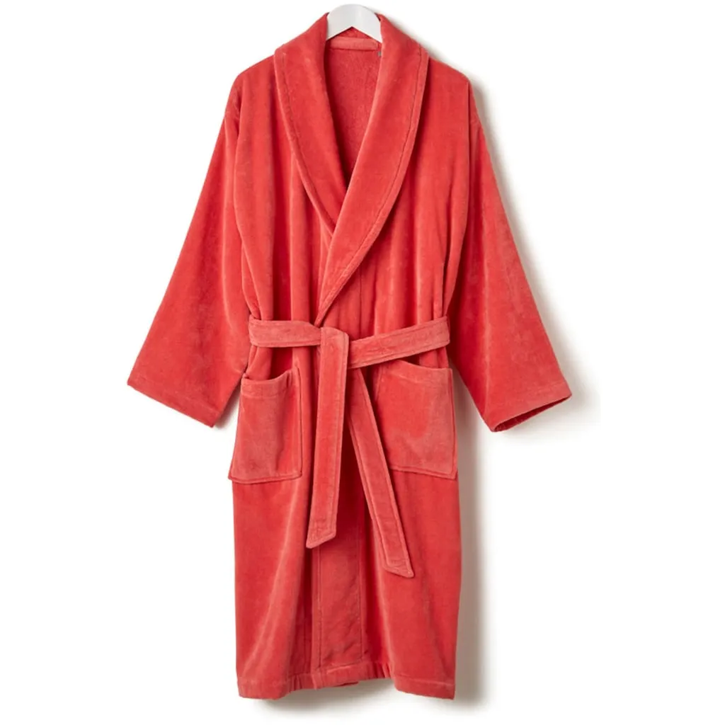 

Халат Supreme, 1 шт., 100% хлопок, 400 г/м², 1 шт Christy, коралл
