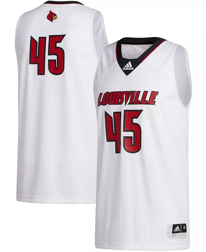 

Мужская свингерская майка Louisville Cardinals Ali adidas, белый