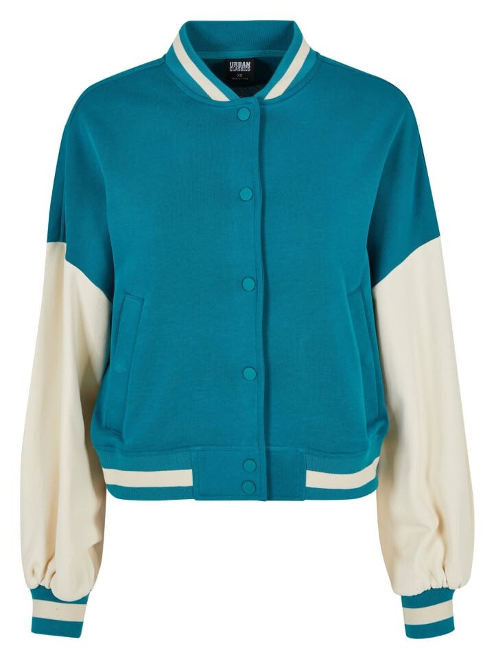 

Переходная куртка Urban Classics, цвет watergreen/whitesand