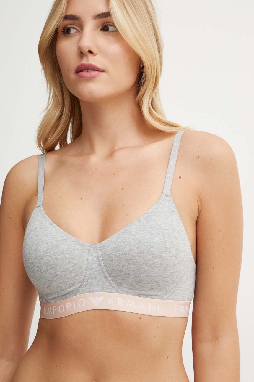 

Бюстгальтер Emporio Armani Underwear, серый