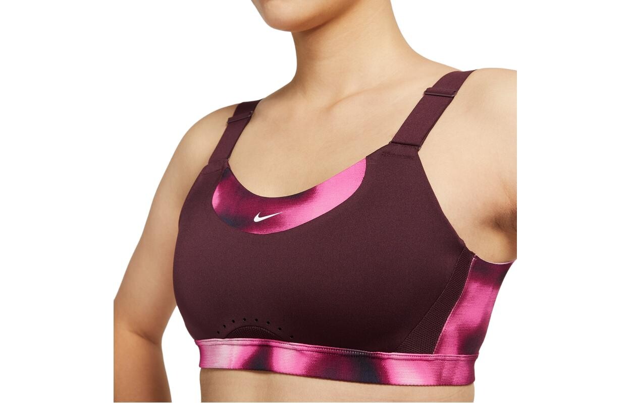 

Спортивное нижнее белье женское ярко-бордовое красное Nike