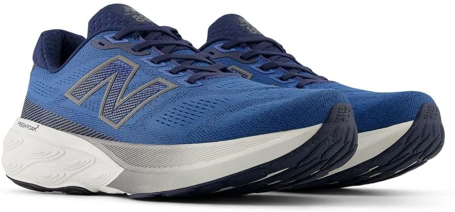 Мужские беговые кроссовки New Balance M880k15, 2-Sea Stone Nb Navy Marmalade — фото 4