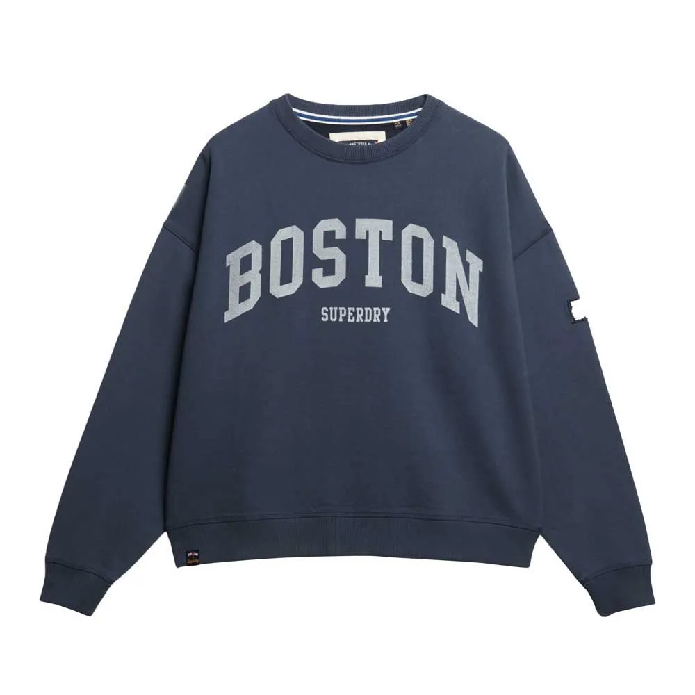 

Толстовка Superdry Athletic Oversized, синий