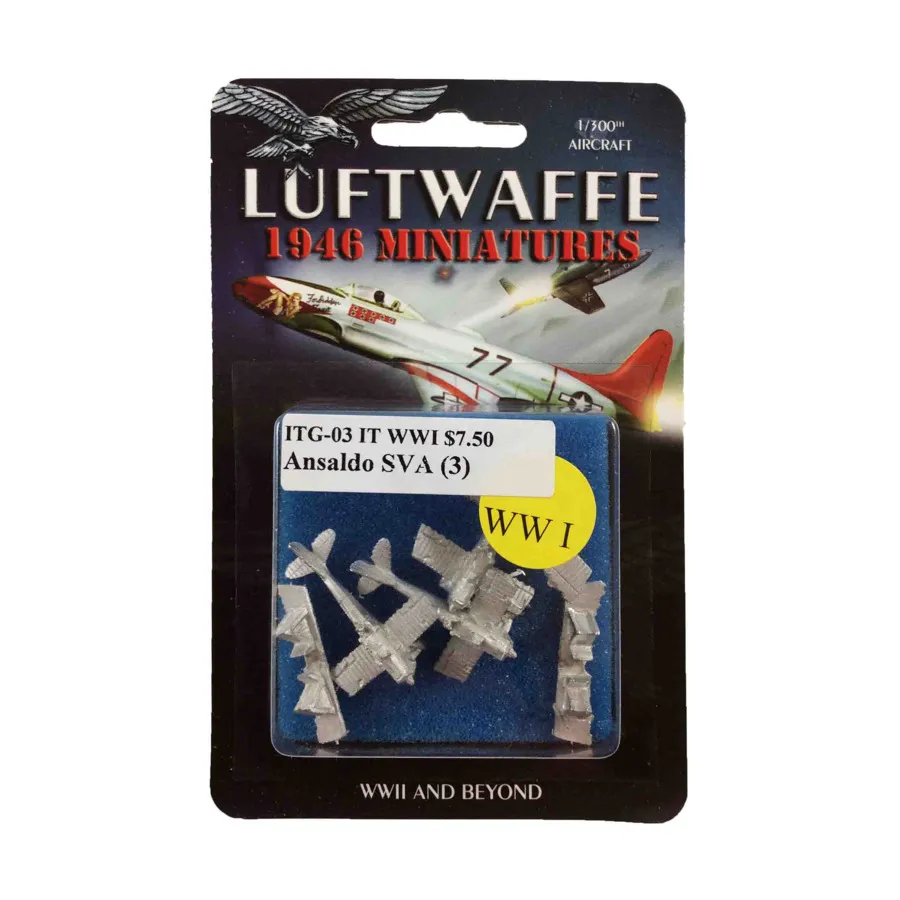 

Ансальдо СВА, Luftwaffe 1946 Miniatures - Italy (1:300)