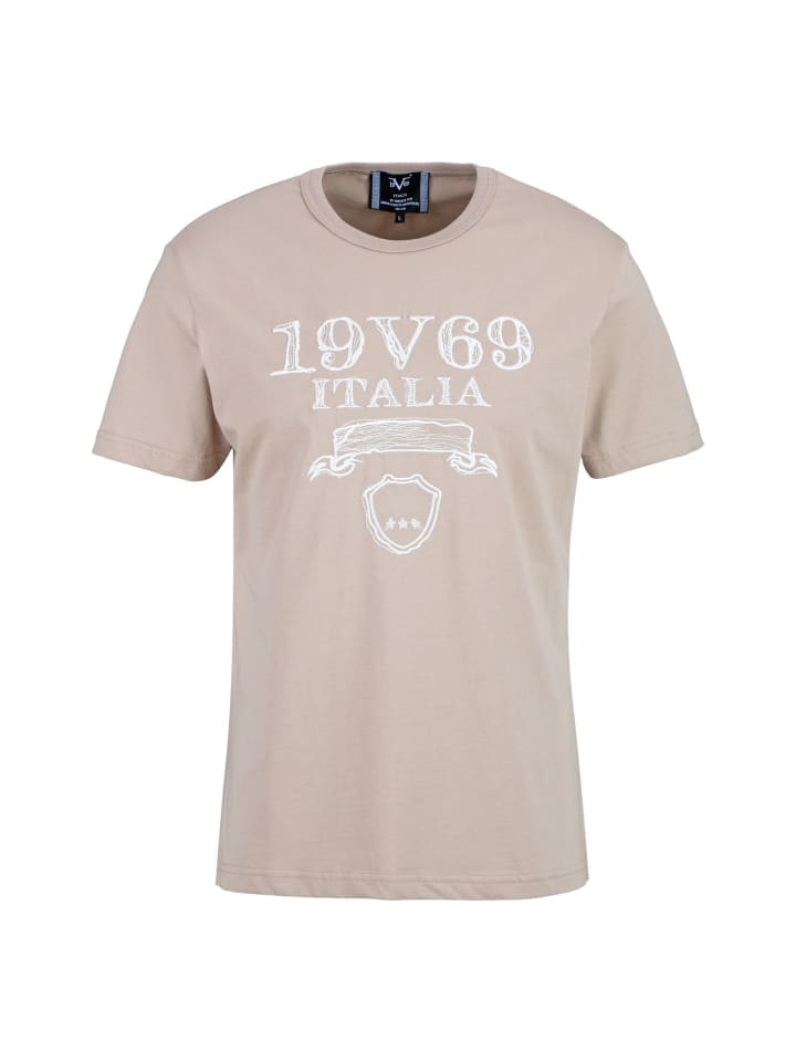 

Футболка 19v69 Italia, светло-синий
