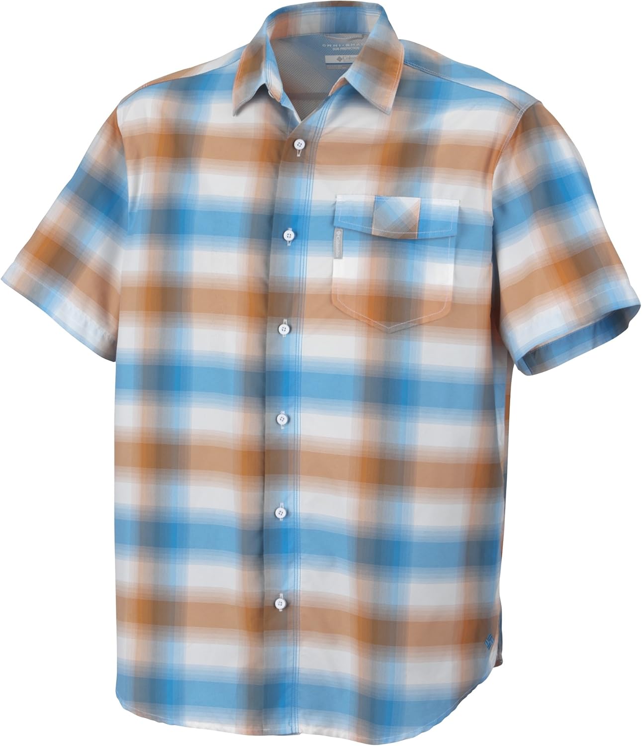 

Columbia мужская футболка с коротким рукавом в клетку, White, Белый, Columbia мужская футболка с коротким рукавом в клетку, White