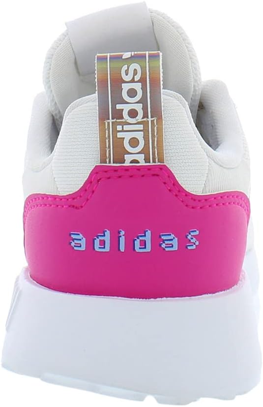 Детские кроссовки adidas Originals для девочек, белый/розовый — фото 4