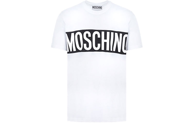 

MOSCHINO Футболка мужская белые