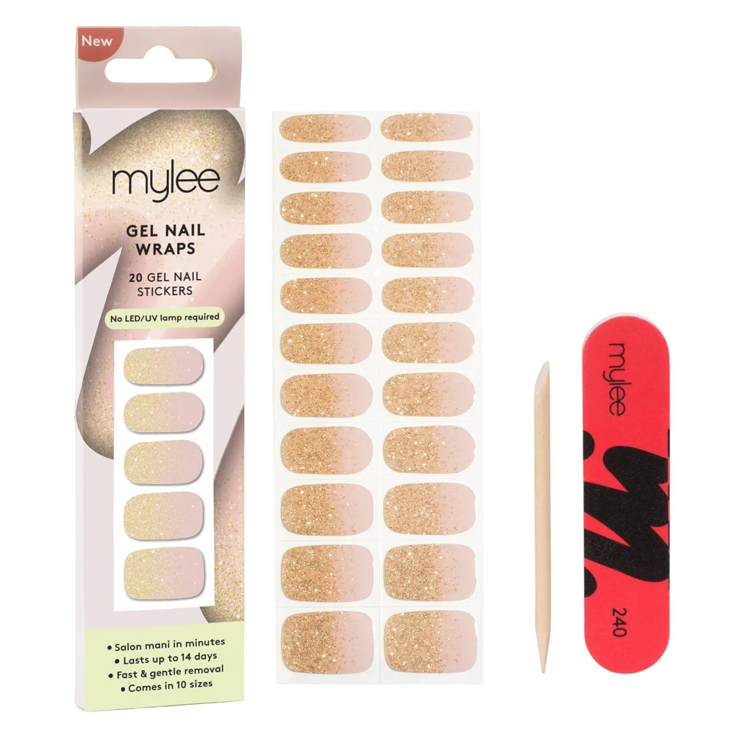 Гель-лак-пленки «Pink Champers» от Mylee Mylee, 0068 - Pink Champers
