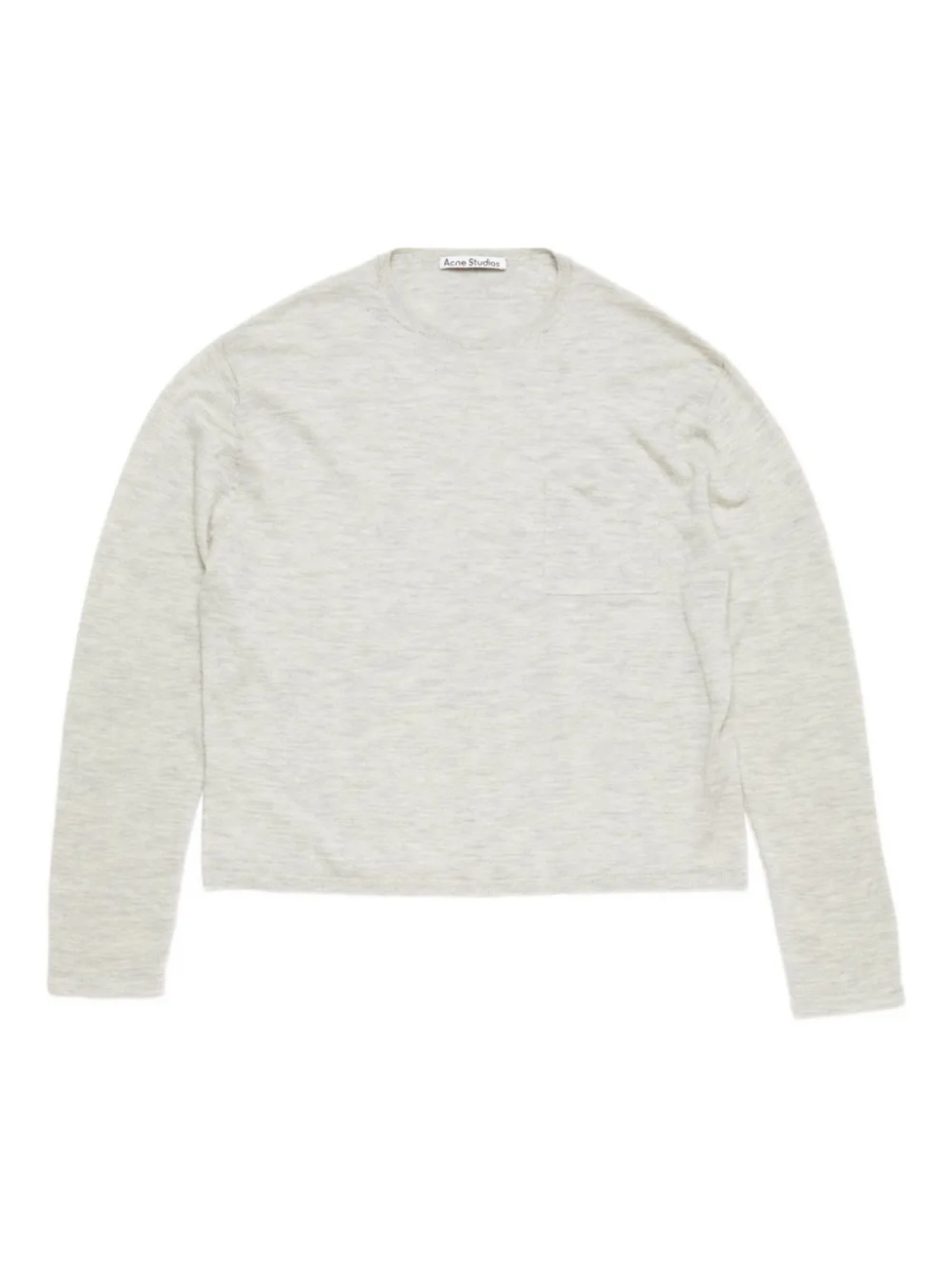 

Свитер с карманом Acne Studios, серый