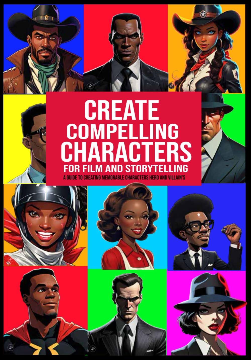 

Create Compelling Characters For Film and Storytelling: A guide to Creating Memorable Characters Hero and Villain's (Independently published)