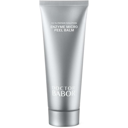 

DOCTOR BABOR Enzyme Micro Peel Balm Мягкий пилинг для сияющей кожи Эффективное отшелушивание с ферментом папаина и сахарными гранулами для пилинга Веганский 75 мл