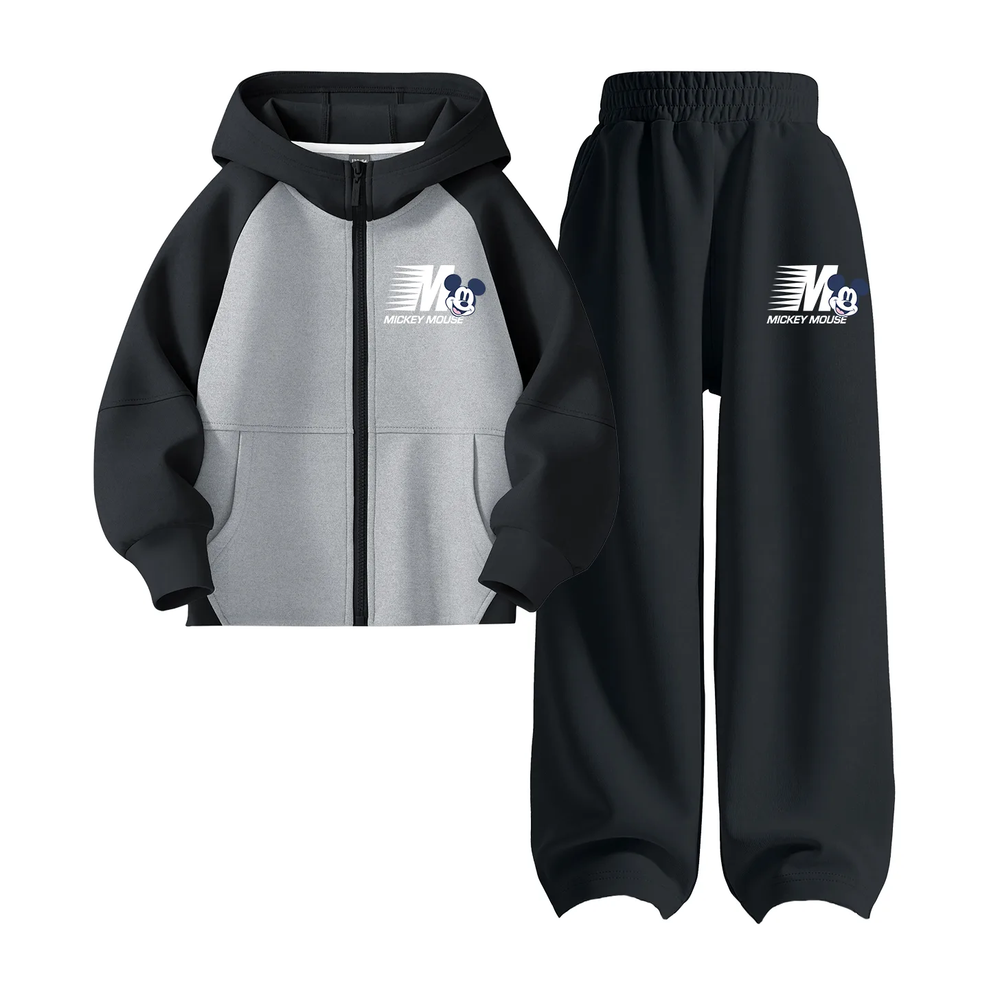 Детская повседневная худи для спорта Disney, Dihalo K Black Gray+Dihalo K Black Gray — фото 4