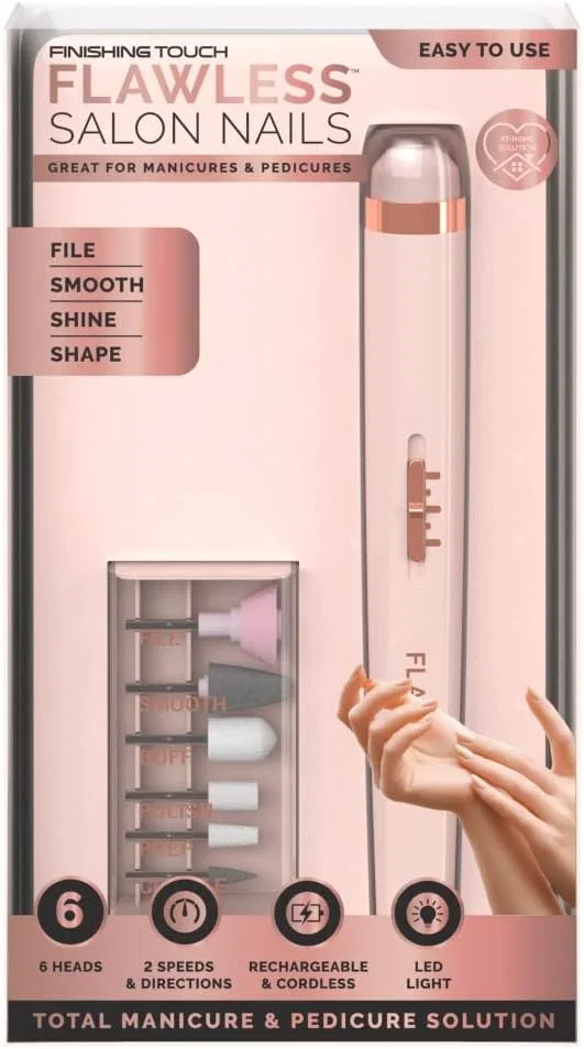 Профессиональный набор для маникюра Finishing Touch Flawless Salon Nails Finishing Touch Flawless