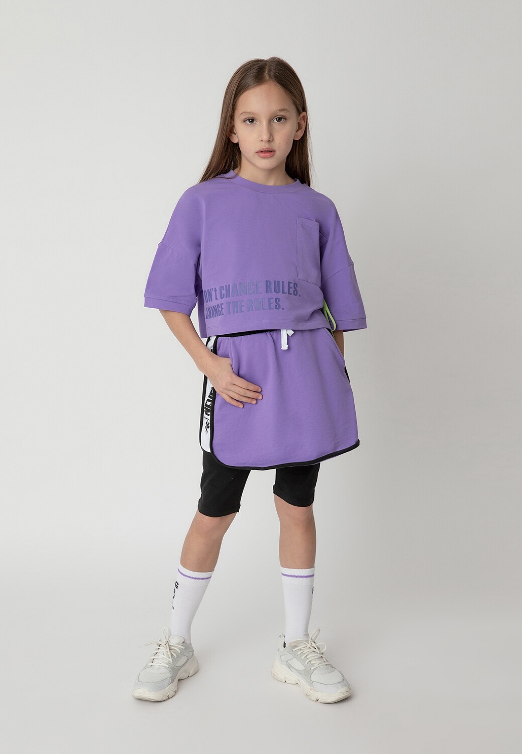 

Юбка Gulliver Casual Sweat, фиолетовый