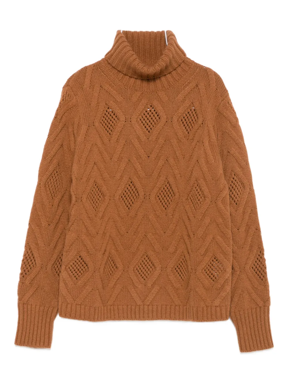 

Свитер с узором Kangra, коричневый