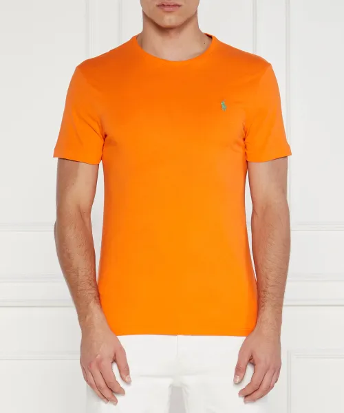 

Футболка Slim fit Polo Ralph Lauren, оранжевый