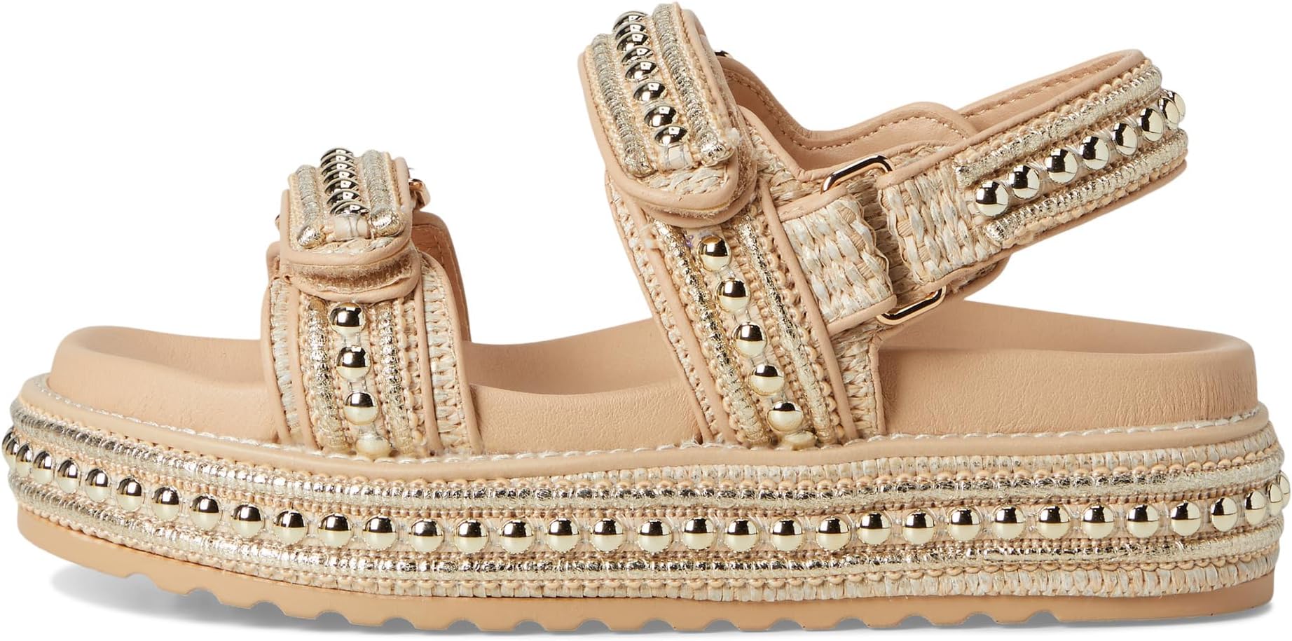 Сандалии Steve Madden Bigmona, цвет Gold Multi — фото 4