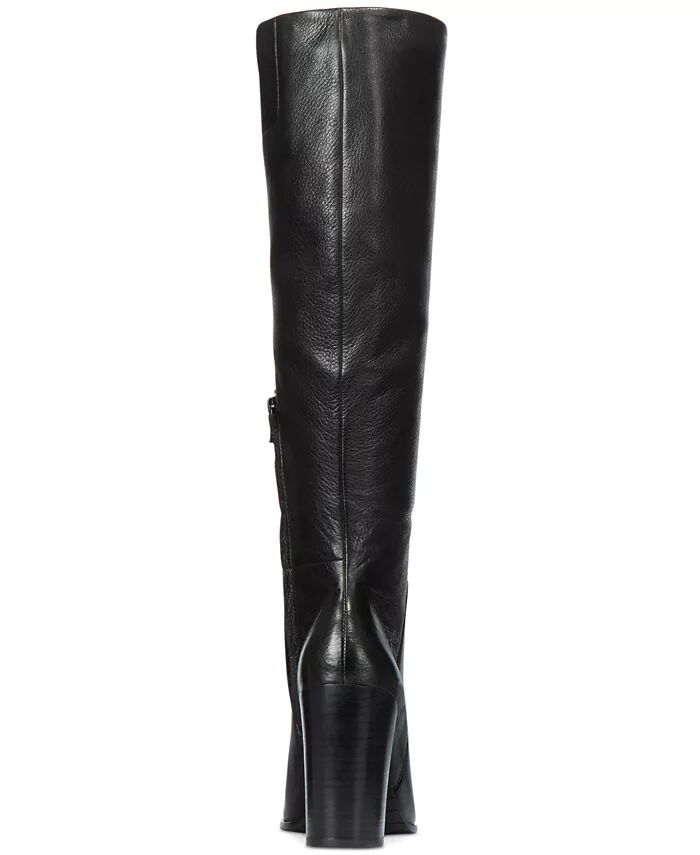 Женские сапоги Justin Block-Heel Tall до колена Kenneth Cole New York, черный — фото 4