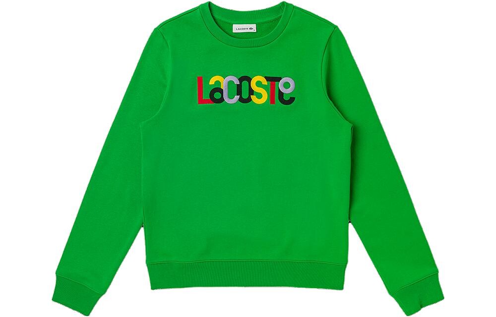 

Свитшот женский зеленый Lacoste