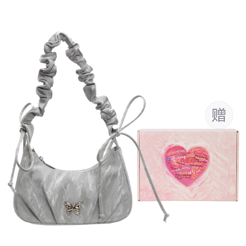 

DCLOUD Кроссбод сумка через плечо женская, Silver Heartbeat Box Limited Edition