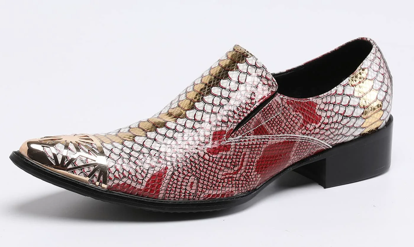 

Мужские туфли-лоферы Santimon с отделкой под смокинг, натуральная кожа с рисунком «рыбья чешуя», подкладка из кожи, металлический носок, формальные туфли на выпуск, итальянские роскошные ручной работы, свадебные туфли, мультиколор