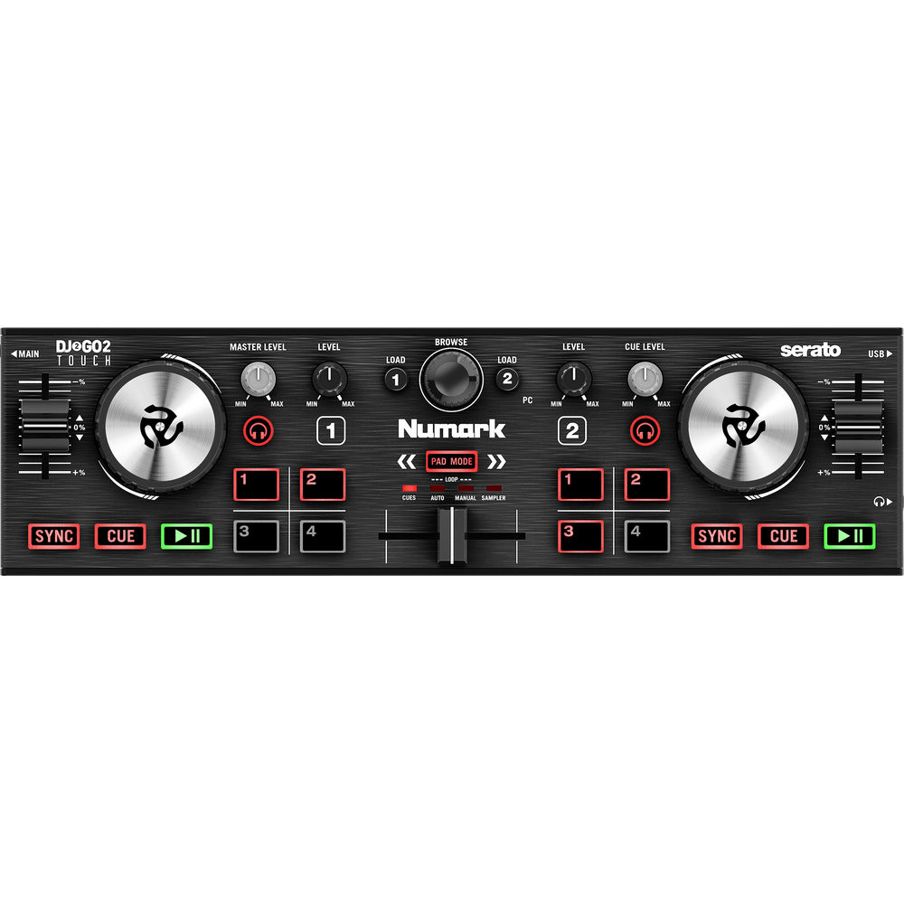 

DJ-контроллер Numark DJ2GO2 Touch Pocket DJ Controller DJ2GO2 TOUCH