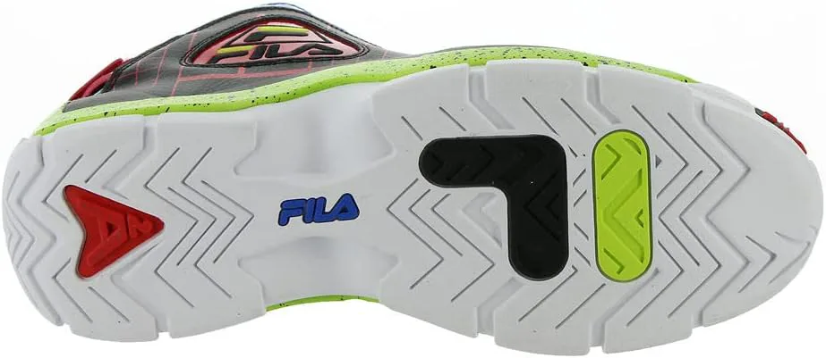 Мужские кроссовки FILA Grant Hill 2, черный/синий/красный — фото 4