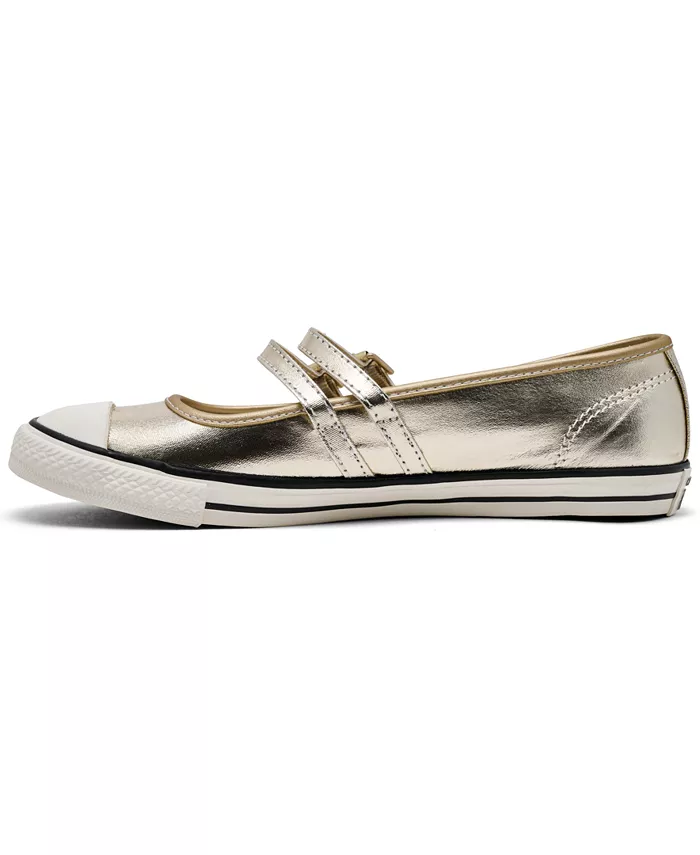 Женские повседневные сабо Chuck Taylor All Star Dainty Mary Jane от Finish Line Converse, золото — фото 3