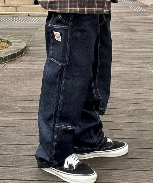 【Levi's】WORKWEAR 568 Брюки прямого кроя с двойными коленями (рабочие брюки / прочный хлопок / для повседневного использования)