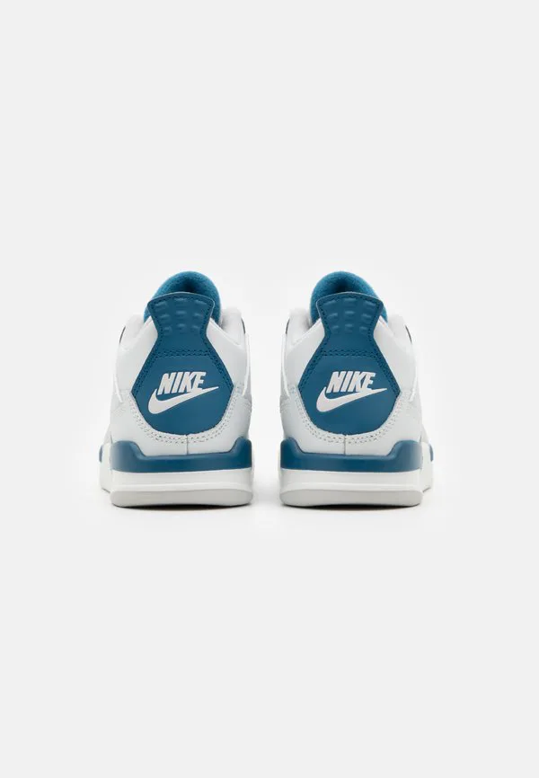 Баскетбольные кроссовки jordan 4 retro унисекс Jordan, Off White/Military Blue/Neutral Grey — фото 3