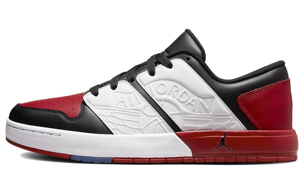 

Кроссовки Air Jordan Nu Retro 1 Low, белый/черный/красный