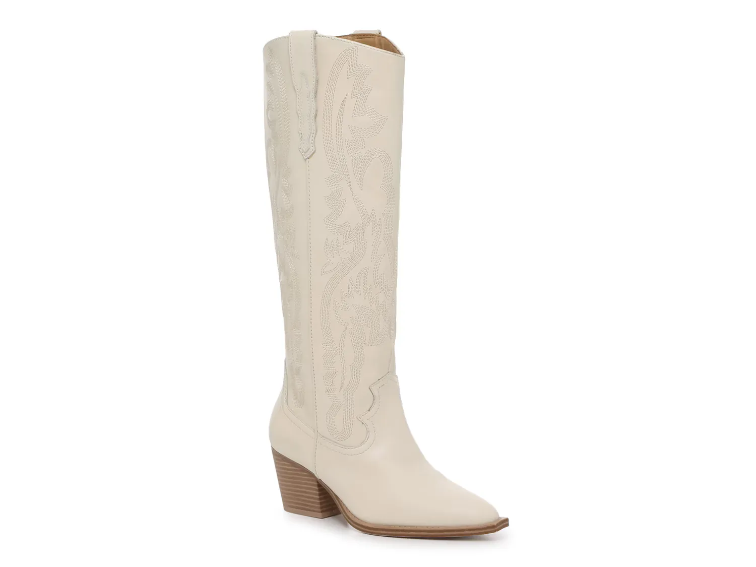 

Сапоги Sila Wide Calf Western Boot Crown Vintage, кремовый