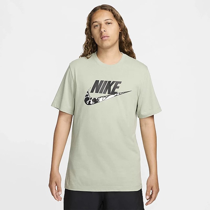 

Мужская футболка m nsw tee 12mo futura sp24 Nike, зеленый