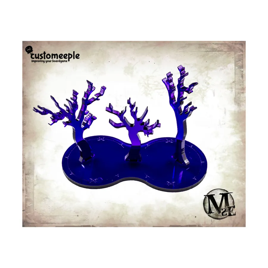 

Шаблон иллюзорного леса — стена, Malifaux - Tokens, Markers, & Templates (Customeeple)