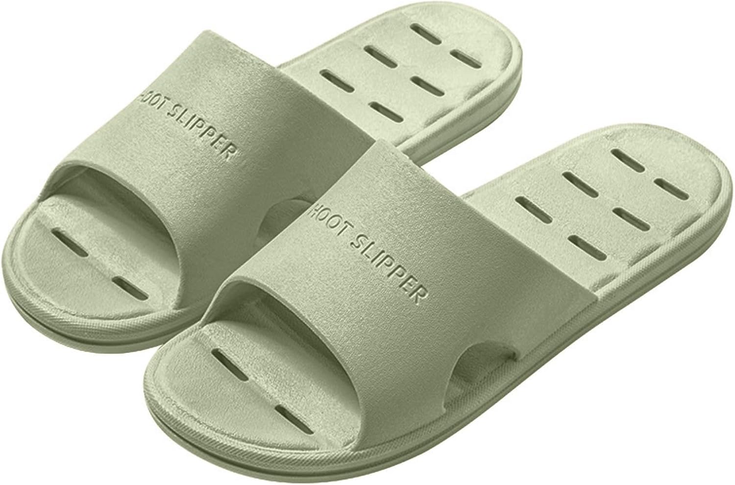 

Тапочки для душа для женщин и мужчин, удобные быстро сохнущие шлепанцы для бассейна, нескользящие пляжные сандалии с поддержкой свода стопы, домашние тапочки для ванной Generic, зеленый