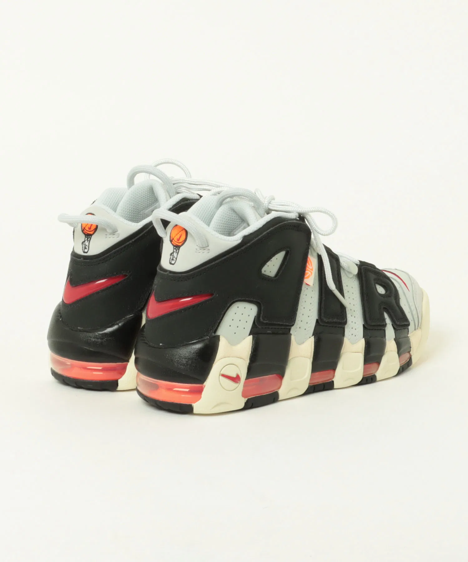 Мужские кроссовки NIKE AIR MORE UPTEMPO '96 для спорта и стиля серые — фото 2