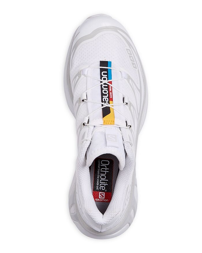 Кроссовки унисекс Salomon XT-6 в спортивном стиле, белый — фото 3