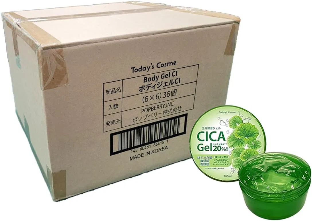 Гель для умывания Today'S Cosme — Увлажняющий гель для лица и тела CICA Gel, 300 мл