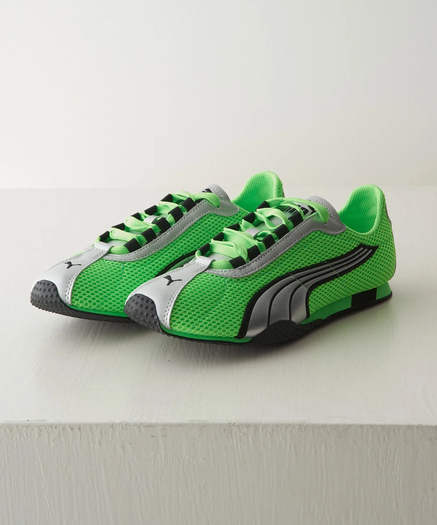 Унисекс кроссовки PUMA H-STREET OG низкие, лёгкие, зелёные