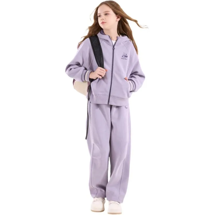Флисовая толстовка Casual Sportswear Minnie Spring Disney, Light Ink Gray[Fleece-Lined Winter Style] — фото 2